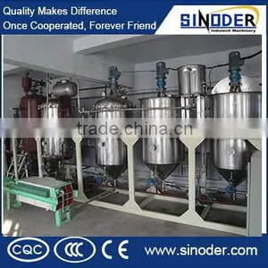 Hot Sales in Africa! 3T/D Palm Crude Oil Refining Machine Edible Oil Refining Machine Sunflower Oil Refining Machine thumbnail-1