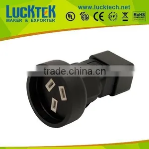 IEC 320 C20 Male to SAA Australia 3 Pin Female Adapter Power Connector thumbnail-1