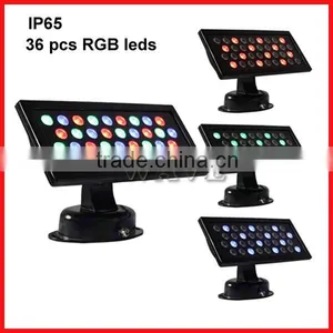 WLED 2-7 HOT 36 Pcs 1w Rgb Leds IP65 Disco 36w Led Wall Washer thumbnail-1