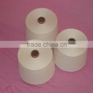 100% Polyester Virgin Yarn Ring Spun Polyester Yarn 24s/1 for Knitting thumbnail-1