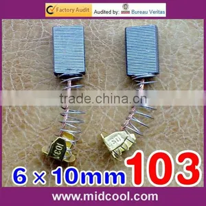 16X10X6 mm Carbon Brush for Power Tools CB-103 thumbnail-1