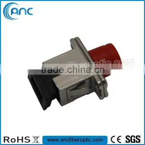 Simplex Metal Housing Cheap SC FC Fiber Optic Adapter thumbnail-1
