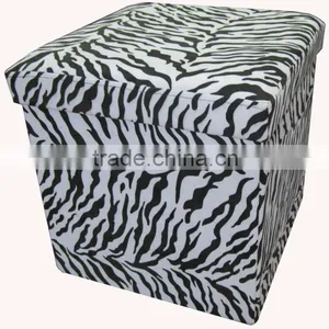 Stronger!! The ColorSuede Foldablestorage Ottoman thumbnail-1