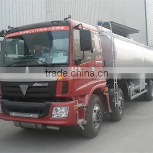 Aumen Auman 3 Axles Oil Truck 26000 Lit Litres Literes Fuel Tank Truck Sale in Russia thumbnail-5
