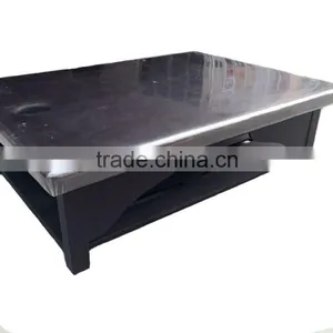 Heighten Widen Cheap Price High Quatity Thai Massage Bed Wood Massage Table thumbnail-2