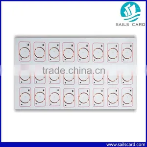 3*8 / 5*5 Layout 13.56MHz Ntag216 RFID Inlay for Making Card thumbnail-1