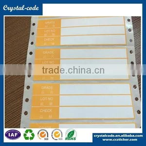 Custom Die Cut Various Materials Perforated Adhesive Label thumbnail-4