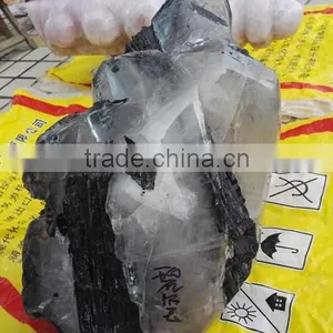 Large Natural Rock Raw Black Tourmaline Specimen for Decoration thumbnail-1