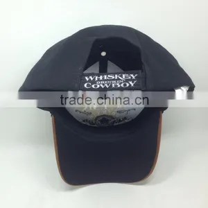 Wholesale Balck Baseball Hats Six Ventilation Hole Snapback Caps Supplier's Choice thumbnail-5