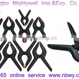 Rugged Nylon Clamps With Heavy Duty Tempered Springs thumbnail-1