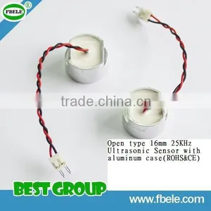 Open 16 mm for 25KHz Ultrasonic Sensor With Aluminum Alloy Casing (ROHS & CE) thumbnail-1