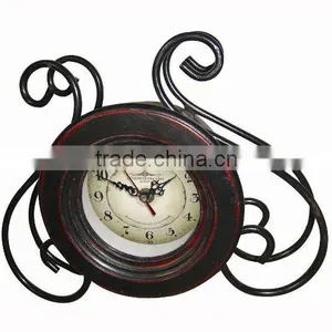Decorative Matel Table Clock With Easel /Decorative Wooden Table Clock With Easel/Decorative Table Top Clock thumbnail-1