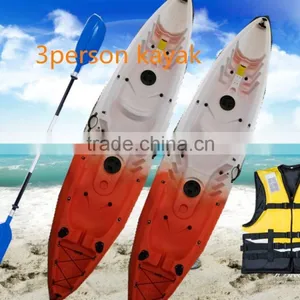 3 Seat Kayak Triple Kayak Plastic Kayak Family Kayak thumbnail-1