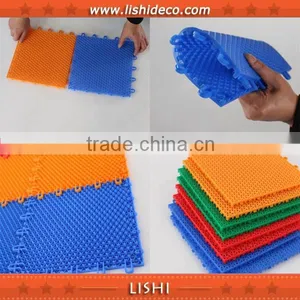 Outdoor Portable Interlocking Basketball Court Floor Mat thumbnail-1