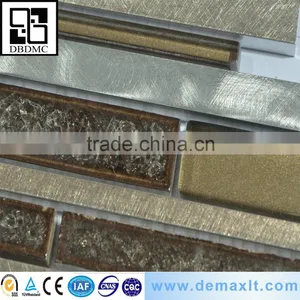 Metal Mosaic,mosaic Tile Price,golden Select Mosaic Wall Tile thumbnail-4