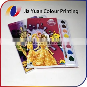 Full Coloring Story Book Printing Services With Color Water Brush thumbnail-2