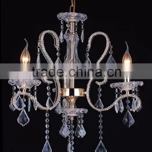 WD-1801-3/5/8 Elegant Elbow K9 Crystal Chandelier thumbnail-1