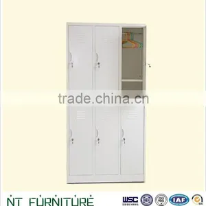 Promotion Best Selling Manufacturer,steel 6 Doors Clothes Cabinet Locker thumbnail-4