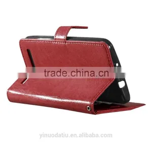 PU Leather Cell Phone Flip Wallet Kickstand Case for ASUS ZenFone ZS550ML thumbnail-4