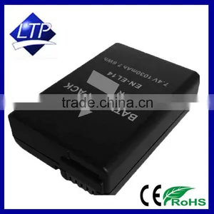 1030mAh Battery EN-EL14 for Nikon ENEL14 Coolpix P7000 Coolpix P7100 Coolpix P7700 D3100 D3200 D5100 D3100 thumbnail-1