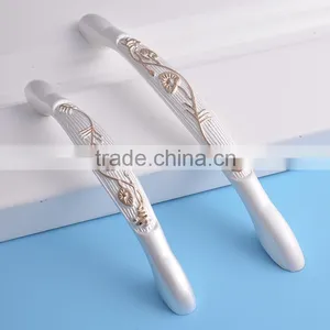 China Supplier Industrial Zinc Alloy Ceramic Vintage Kitchen Cupboard Cabinet Suitcase Handles thumbnail-5