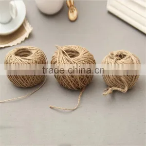 China Suppliers 1MM-3MM Natural Hemp Rope,Jute Twine,Jute Rope For Hang Tag Or DIY thumbnail-2