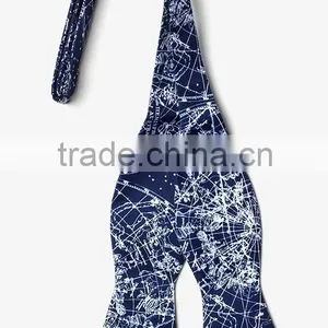 2016 Custom Design Fashion Printed Self-tie Silk Bow Ties thumbnail-4