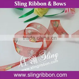 Fashion Organza Ribbon For Christmas Day Decoration thumbnail-1