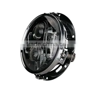 New Arrival!!!7" Round H/L LED Headlight With Braket on Hot Sell thumbnail-1