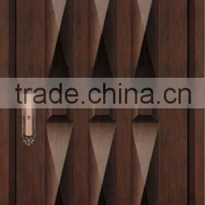 Good Quality Steel Wood Armored Security Door in 2016 thumbnail-6