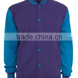 NEW Mens Varsity Letterman College Jacket thumbnail-1