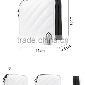 Wholesale ALL COLORS PU Leather Square CD Bag,CHEAP DVD VCD Case thumbnail-3