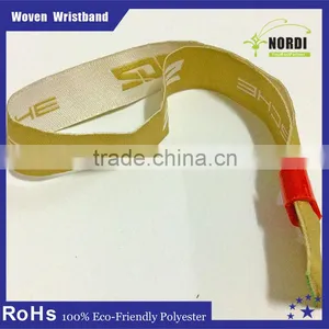Christmas Party Woven/heat Transfer Fabric Wristband thumbnail-1