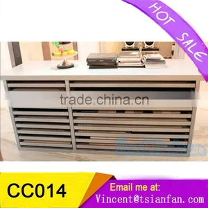 CC014 Stone Metal Drawer Display Cabinet thumbnail-1
