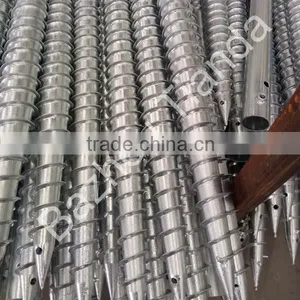 Hot-dip Galvanized Bracket Screw Pile for Solar Power System thumbnail-4