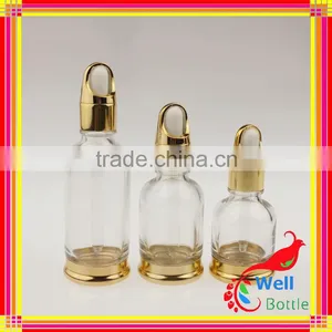 Flat Shoulder Refillable Spray With Printing Flower Cap Lotion Bottle GSB-0015R thumbnail-1