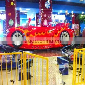 Amusement Electric Kids Car Ride Rotating Mini Spin Car Speed Rides Playground Rides thumbnail-3