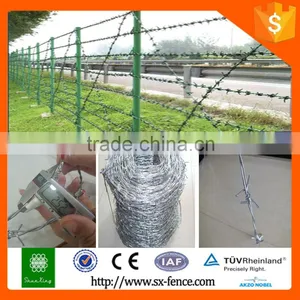 Cheap Electrical Barbed Wire for Sale thumbnail-1