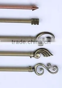 Leaf Scroll Curtain Rod thumbnail-1