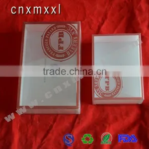 Custom Design Plastic PVC Square Box One Colour Printed Plastic Storage Bins for LED Bulbs thumbnail-1