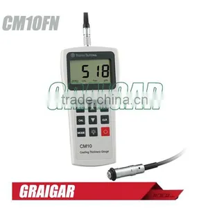 CM10FN Coating Thickness Gauge Meter Tester CM-10FNMeasuring Range(um) P1(0-3000), P2(0-2000) thumbnail-1