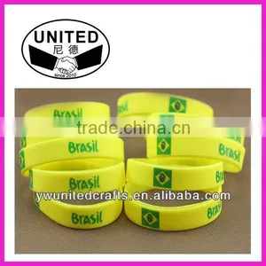 World Cup Brazil Team Silicone Wristband thumbnail-1