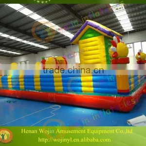 Cartoon Painted Inflatable Bouncer/inflatable Jumping House/new Style Inflatable Jumper Fun City thumbnail-2
