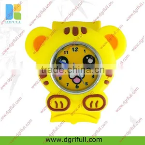 Animal Silicone Snap Band Watch thumbnail-1
