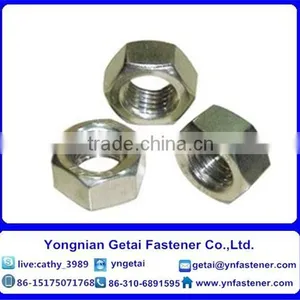 Zinc Plated DIN935 DIN937 Hex Nuts thumbnail-4