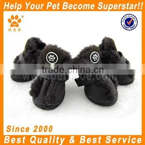 JML Hot Sale Super Warm Stylish Winter Leather Hunting Boots for Dog Pet Waterproof Dog Boots thumbnail-3