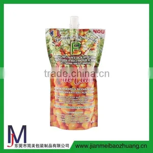 2016 Best Selling Printing Spout Pouch for Liquid Packaging Wholesale, Nylon Packaging Spout Pouch thumbnail-2