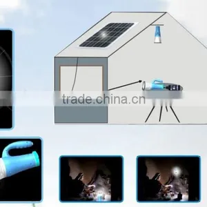 Functional Solar Led Emergency Torch Lighting With 300m Illuminating Distance thumbnail-1