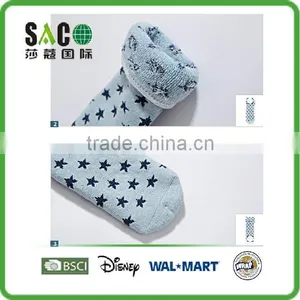 Star and Shoelace Terry Anti Baby Socks thumbnail-4