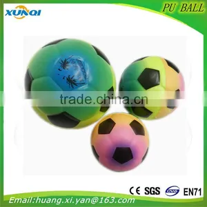 Color Coconut PU Foam Ball High Quality Children Toy Balls Soft Anti Stress Ball thumbnail-2